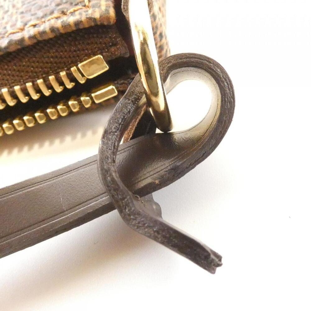 LOUIS VUITTON Authentic Brown Damier Pochette Pouch - Picture 5 of 6